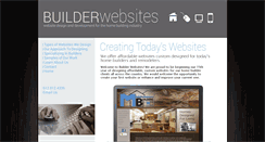 Desktop Screenshot of builderwebsites.com